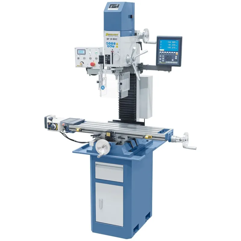 BERNARDO Bohr- und Fräsmaschine – Modell BF 35 BDC mit Vorschub inkl. 3-Achs-Digitalanzeige ES-12 V