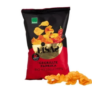 Lisas Bio Kesselchips Gegrillte Paprika 1