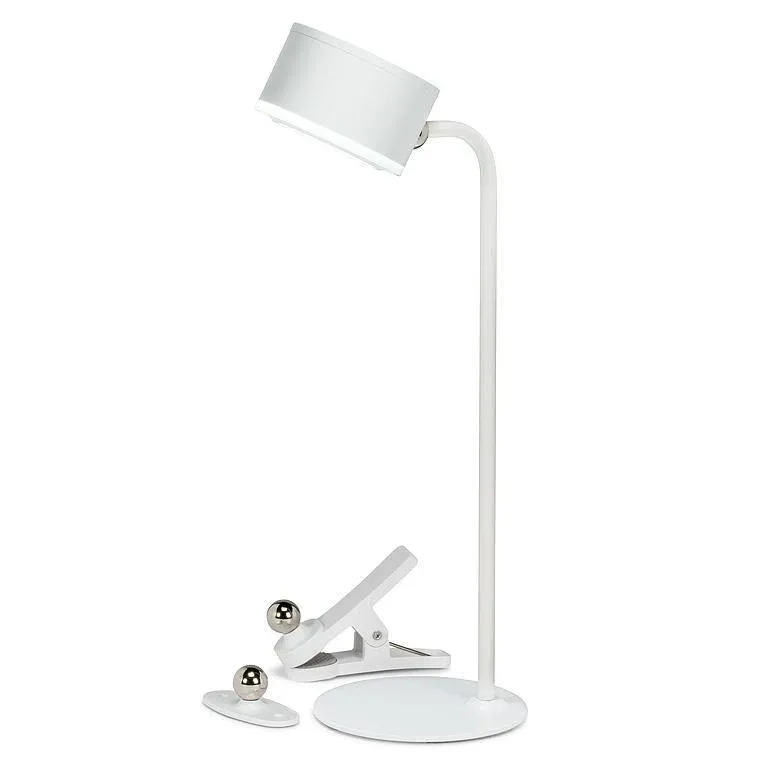 4PC Drum Magnet LED Lamp | White