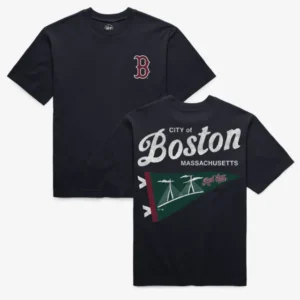 BOSTON RED SOX CIRCLE CITY BACKER '47 FOUNDATION TEE