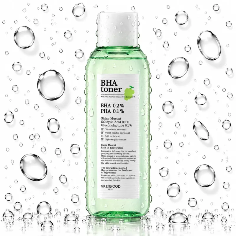 SKINFOOD - Shine Muscat BHA Toner 200ml