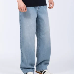 2t Akir Tall Baggy Fit Jeans (stone wash)