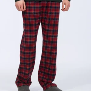 2t Wren Tall Pyjama Bottoms (red/navy check)