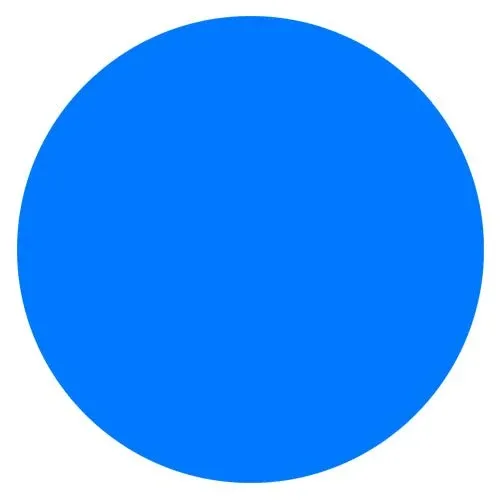 Kolorcoat™ Round Foam Coasters (4 Pack) - Blue