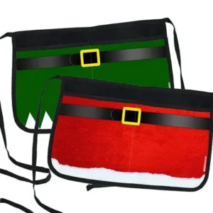 Christmas Themed Two-Pocket Kolorcoat™ Server Apron