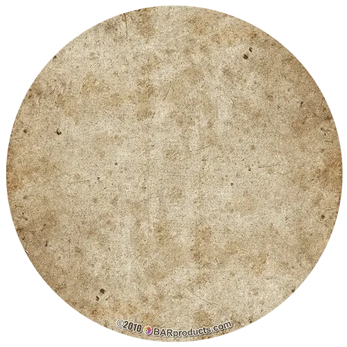 Kolorcoat™ Round Foam Coasters (4 Pack) - Dust