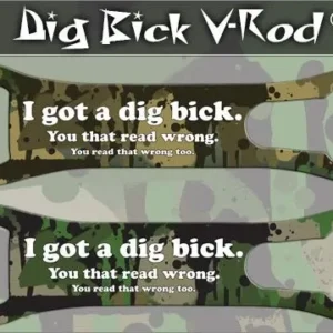 Dig Bick Kolorcoat V-Rod® Bottle Opener