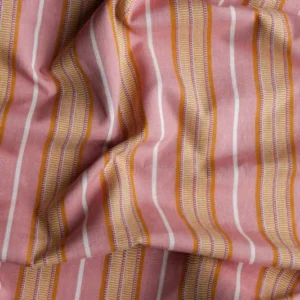 Aura Handwoven Stripe Fabric | Desert Sunrise