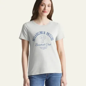 PHILADELPHIA PHILLIES ARCBALL '47 WOMEN'S EVERYDAY TEE