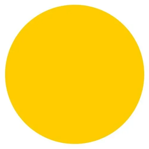 Kolorcoat™ Round Foam Coasters (4 Pack) - Yellow